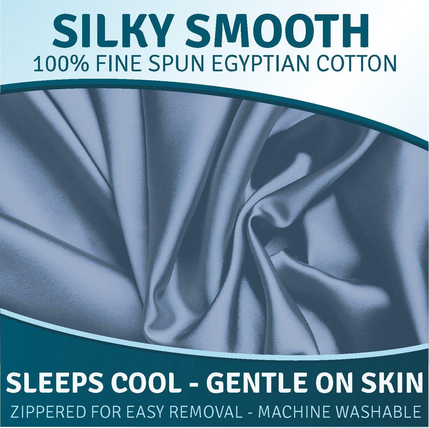 Bed Reading Pillow with Egyptian Cotton Casing - Desk Jockey LLC